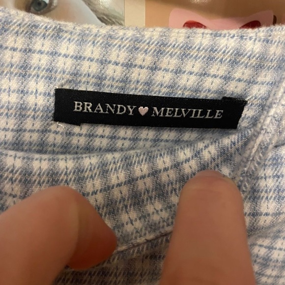 Brandy Melville Blue Skirt - Picture 5 of 5